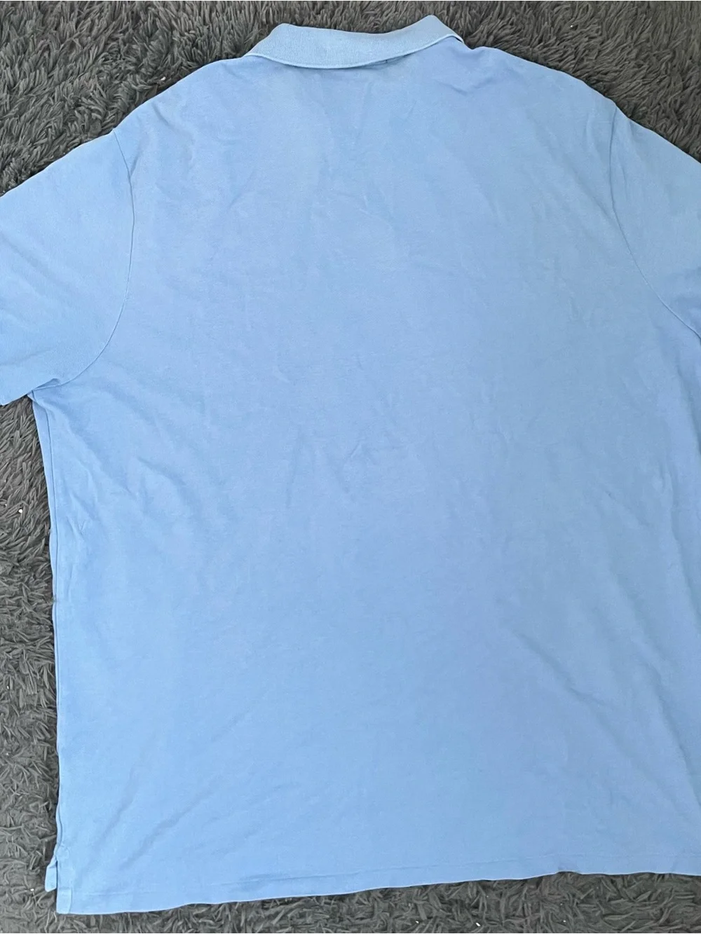 Men Size 2XL Ralph Lauren Big Blue Mesh Polo Bear Classic Fit Polo Shirt XXL